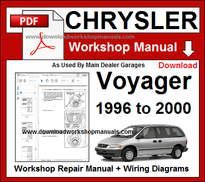 chrysler voyager 1996 service manual free download
